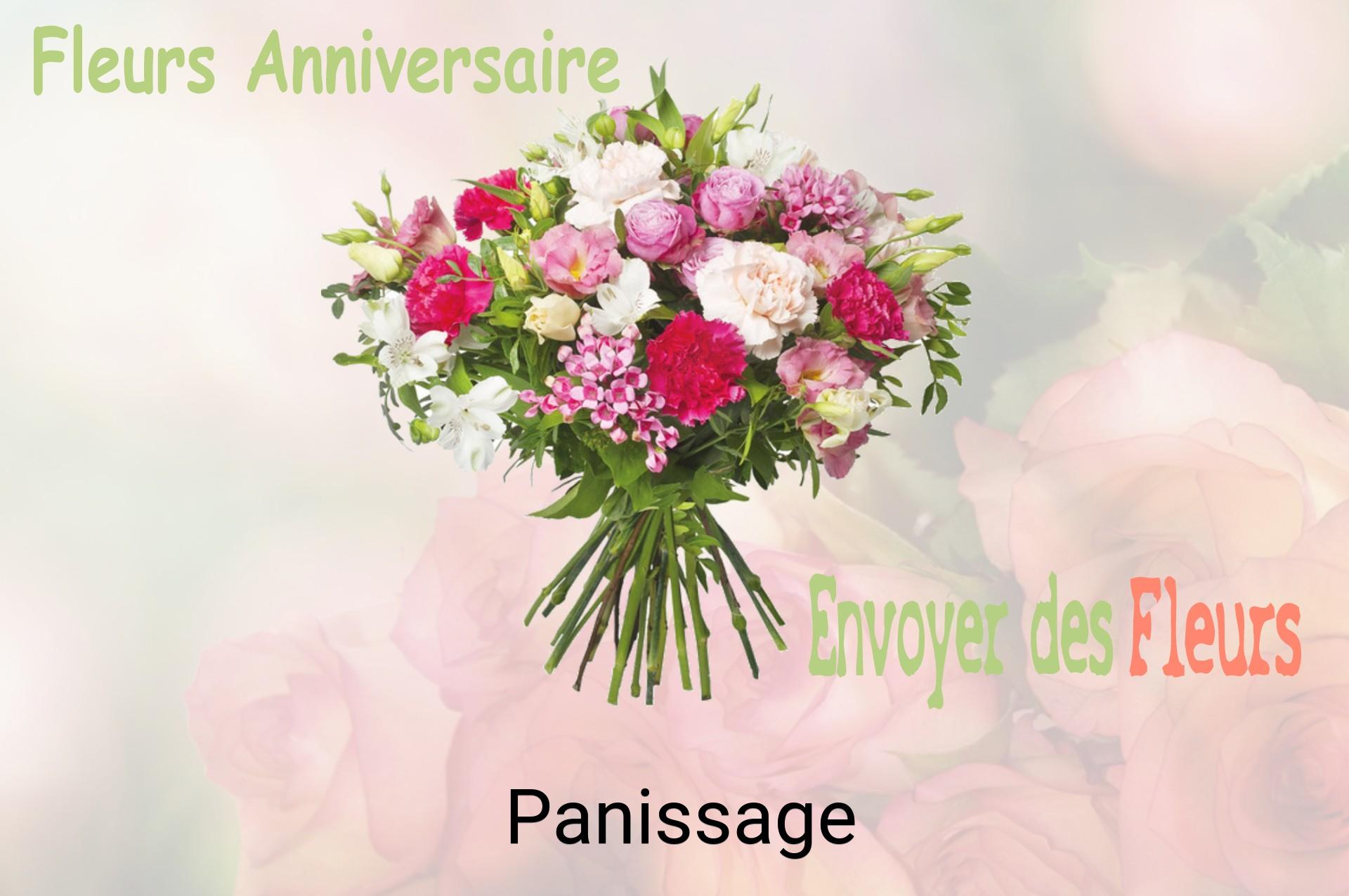 Bouquet de fleurs d’anniversaire livré à Panissage